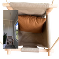 Load image into Gallery viewer, Organic Cotton Indoor High Back Swing Sand