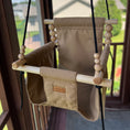 Load image into Gallery viewer, Premium Outdoor High Back Swing Chestnut
