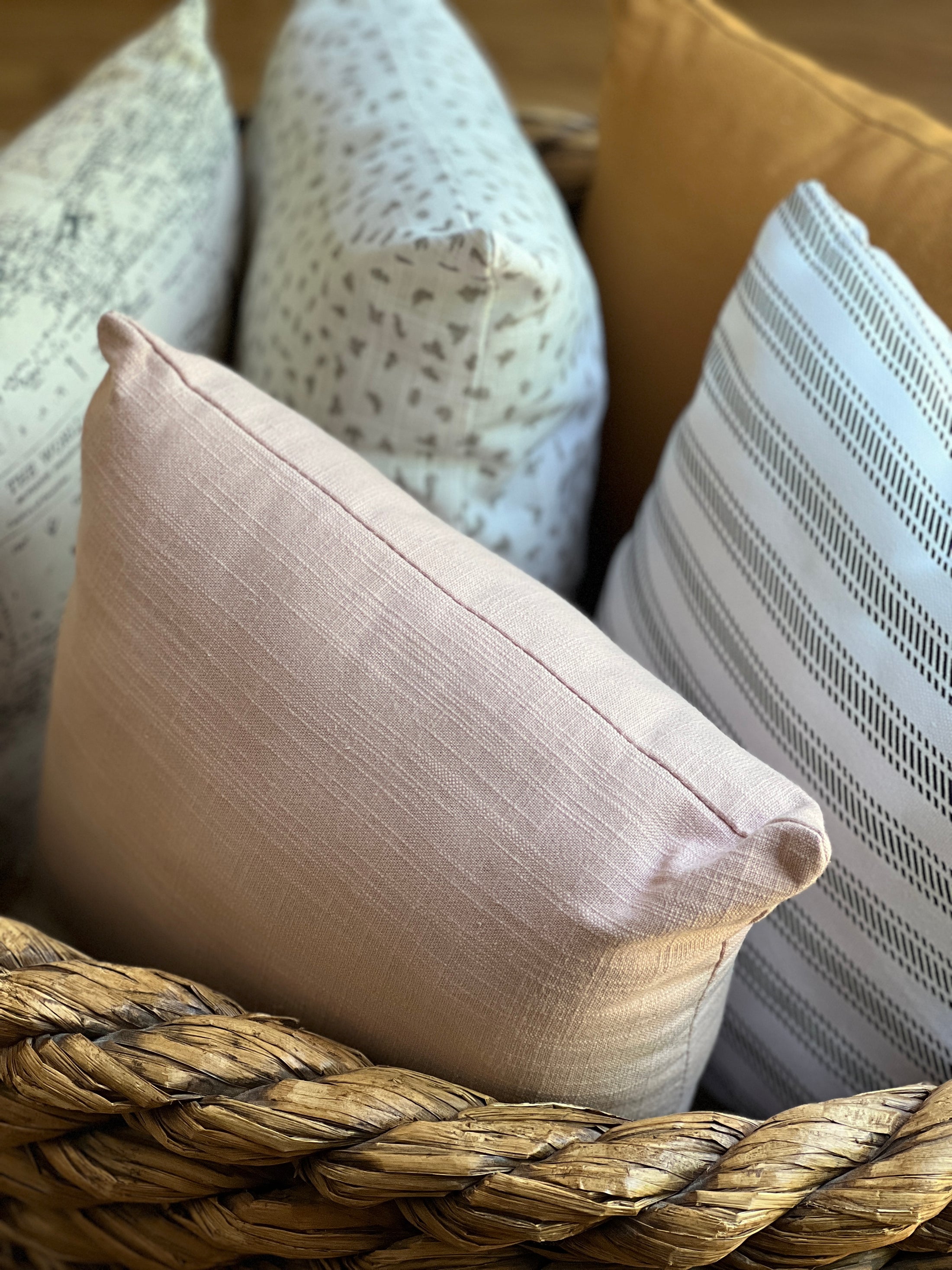 French Gray Buffalo Check Pillow