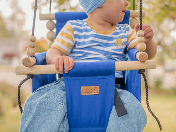 summer infant sweet sleep musical swing fox & friends Sweet Swinging Premium Outdoor Baby & Toddler Swing-Nutmeg Leaf