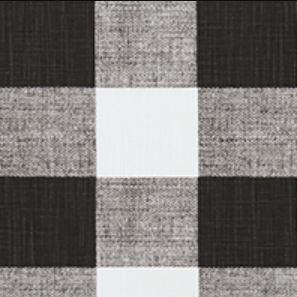 Indoor Black Buffalo Check Pillow